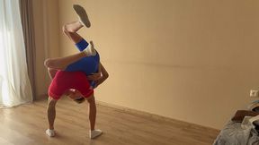 no58 a coach teaches a cute guy to wrestle, a coach with a big dick fucks a cute guy