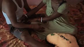 Beautiful Bhabhi Hot XXX Romantic with Security Guard