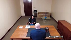 Boss big dicking mature teacher at work