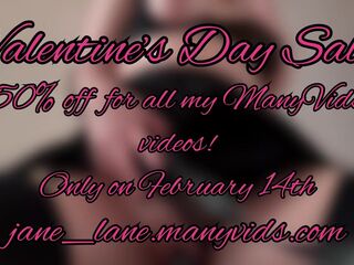 Valentine’s Day Sale!