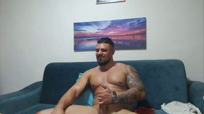 Tiberius Hunk Private Show
