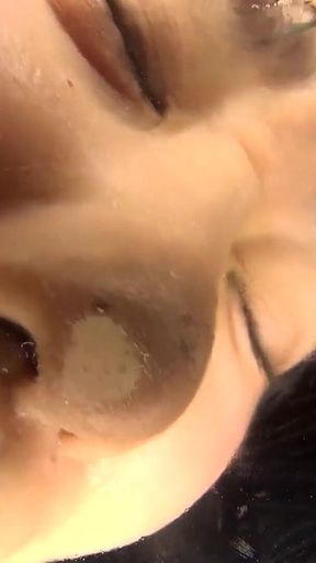 Mouth Fetish Like You've Never Seen Before - Iori Ties up Nimo to Make Her Drink Saliva