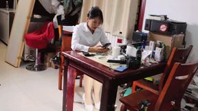 new XIAO MI Special Effect Slave Kissing Shoes and Socks MP4