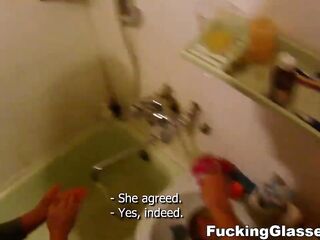 Banging Glasses - Nasty teeny bare