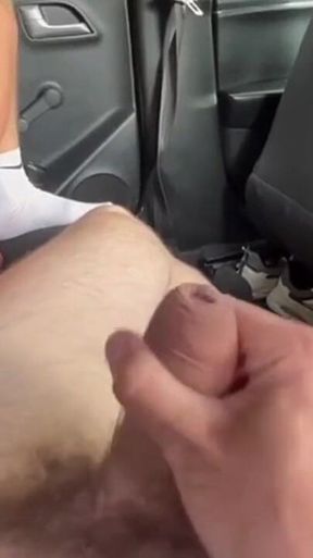 Tore My Ass with His Powerful Dick in Public Near the Hospital