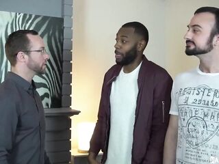 ManUpFilms 3some cures Homosexual Pair