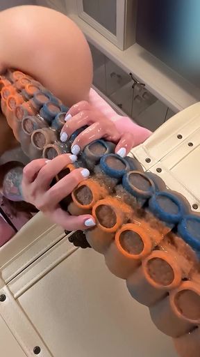 Testing New Dildo: Kraken's Feeler