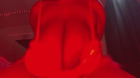 Are my huge boobs too distracting Tit Bouncing Shake POV