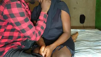 African hot ebony babe gets fucked hard by a huge black cock, Real sex
