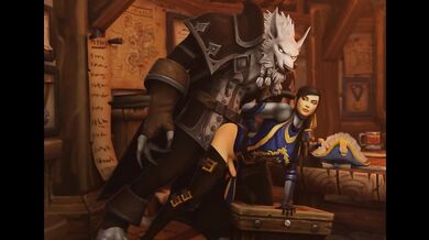 Ashtinn Reed secret affair rough anal with monster worgen azeroth fur
