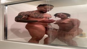 he fucked my wet pussy in the shower