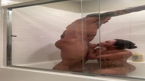 he fucked my wet pussy in the shower