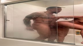 he fucked my wet pussy in the shower