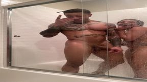 he fucked my wet pussy in the shower