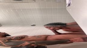 he fucked my wet pussy in the shower