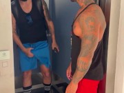 🔥I Discover This LATIN Boy In The Elevator😈My BIG COCK FUCKS HIM