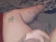 Shaking my dick in slow motion speed