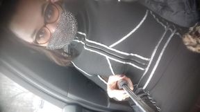 Sexy Shemale Asian Sissy Playing with Her New Selfiepod