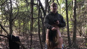 daddy fucks his asian gf in public