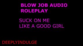 Blow job  deep throating you hard