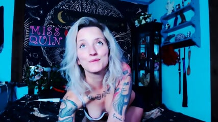 Skinny teen's petite frame struggling to handle BBC's massive girth