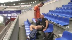 Fucked by Arab in stadium football