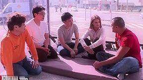 Pick Up A New Girl In Our Public Fuck-truck