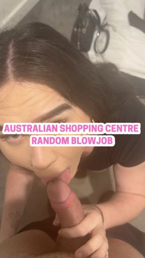 Shopping Centre Stranger Blowjob