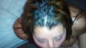 Amateur Interracial Threesome at Home