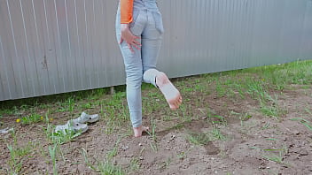 Dirty Bare Feet Outdoor