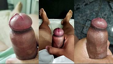 As gozadas e punhetas com meu pequeno pau com fimose e a masturbada da minha novinha que goza gostoso na sua deliciosa buceta e peitos - (3)