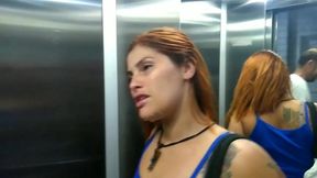 pegaram o casal transando no elevador