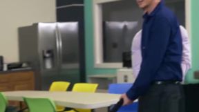 Gay Boss Trying to Make Friday a Bit More Fun