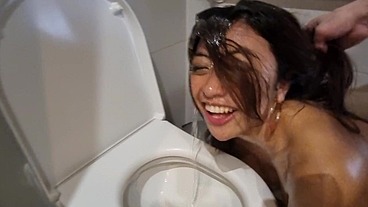 EXTREME! ANAL-HILIATION cute Asian Kit Kate 0% Pussy 1 on 1 intense anal, gape, ATM, Toilet face flush, rimming [DRY]