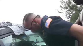 Free gay cop porn Serial Tagger gets caught in the Act