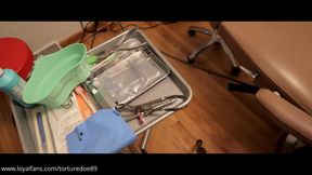 Miss Doe practicing dental on willing subjects
