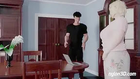 Tech Glitch Sparks Steamy Encounters with Horny Hentai Milf Technicians