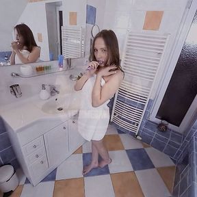 TeenMegaWorld - TmwPOV - Bathroom quickie sex