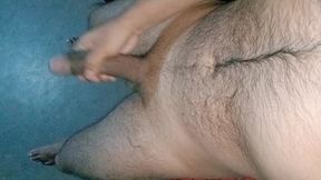 Desi boy masturbating in the lady owner's bedroom