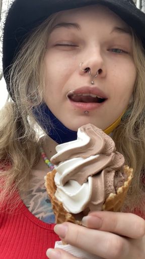 That the Ice Cream Was Very Tasty