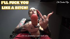 MISTRESS NYX - I'LL FUCK YOU LIKE A BITCH (eng sub)