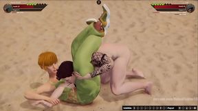 Karen Krash VS Gigi (Naked Fighter 3D)