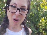 Nerdy Faery Absolutely Destroys a Pair Of Molly Jeans