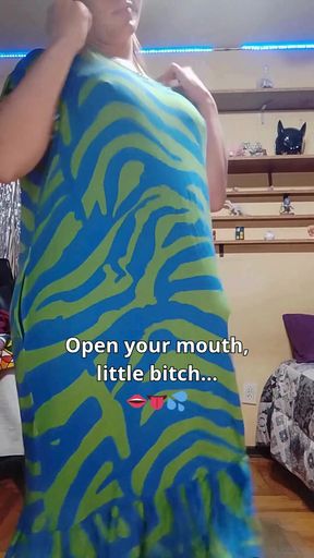 Open your mouth and say AH!