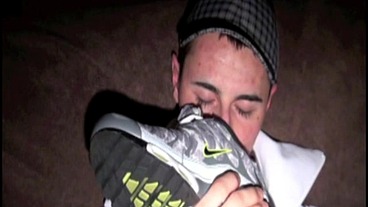 sneaker sextape at home with 2 scally boys in jogging