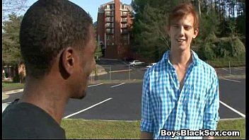 BlacksOnBoys - Nasty sexy boys fuck young white sexy gay guys 06