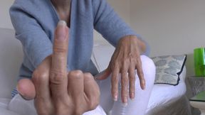 Elegant Summer Hands and Long Fingernails, Presented by Lady Victoria Valente