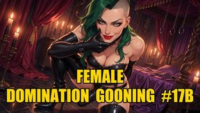 Female Domination Gooning #17B: Latex Throne Eternal Surrender (Animated)