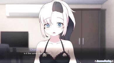 Pink Haired Swimsuit Creampie Amateur Animation
