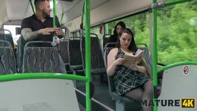 Unexpected Encounters: A Steamy Ride on the Bus with Vitoria Vonteese